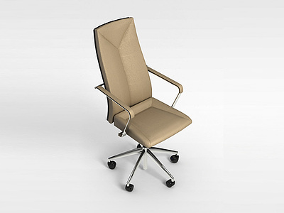 3d舒适型办公椅模型