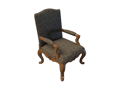 3d布艺椅子免费模型