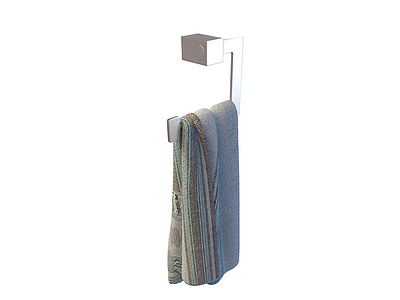 毛巾模型3d模型
