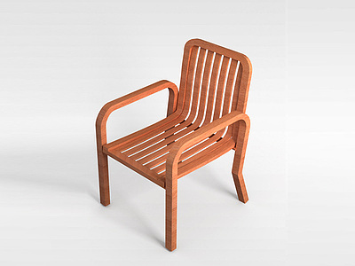 3d<font class='myIsRed'>木质椅子</font>模型