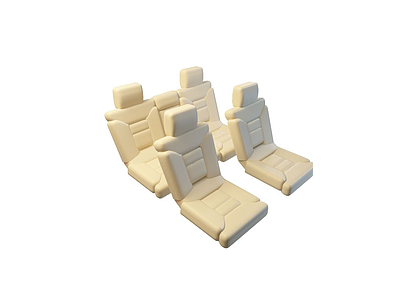 3d汽车座椅模型
