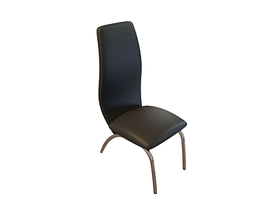 高背客厅椅模型3d模型