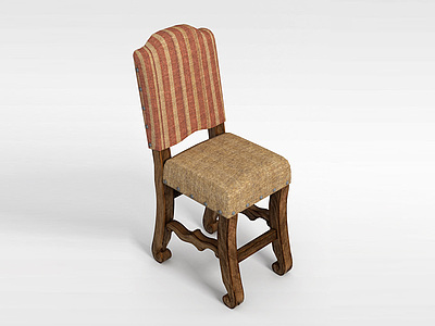 乡村风格沙发椅模型3d模型