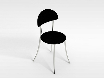 简约圆椅模型3d模型
