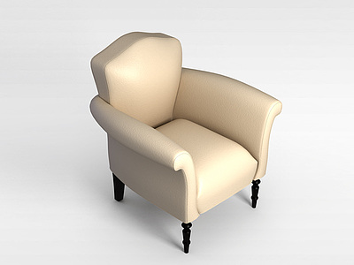 休闲沙发椅模型3d模型