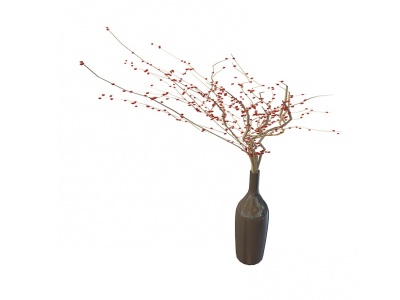 3d植物花瓶免费模型
