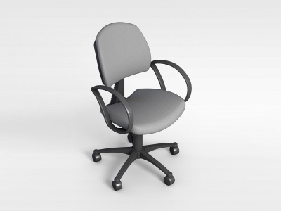 3d简约式办公椅模型