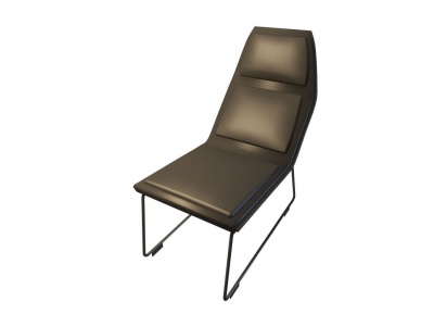 皮艺躺椅模型3d模型