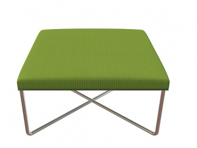 绿色脚凳模型3d模型