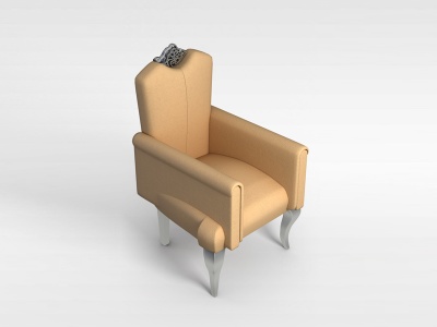 3d<font class='myIsRed'>皮质沙发</font>椅模型