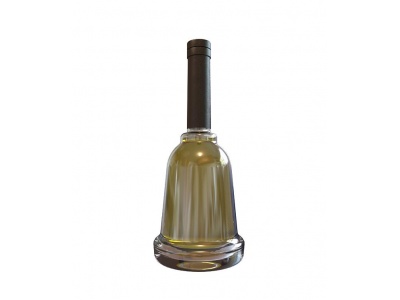 异形白酒瓶模型3d模型