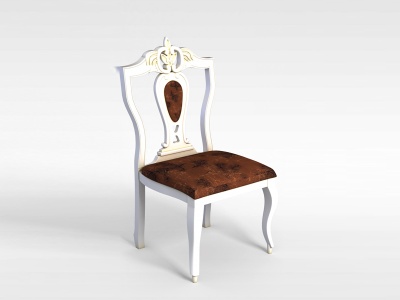 3d精品欧式休闲椅模型
