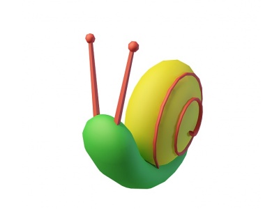 卡通蜗牛模型3d模型