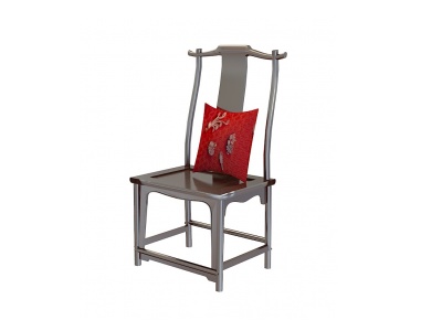 3d中式红木椅子模型