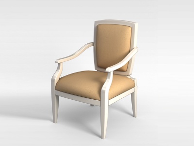 3d舒适的现代座椅模型