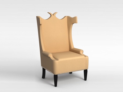 3d软沙发椅模型