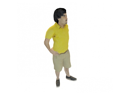 巴西男孩模型3d模型