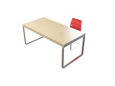 现代简约桌椅模型3d模型