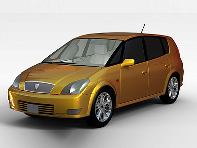 丰田轿车模型3d模型