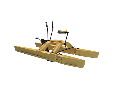3d游艇模型