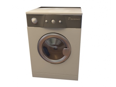 松下洗衣机模型3d模型
