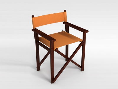 3d现代实木椅子模型