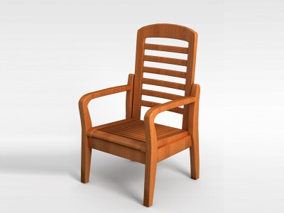 3d<font class='myIsRed'>木质椅子</font>模型