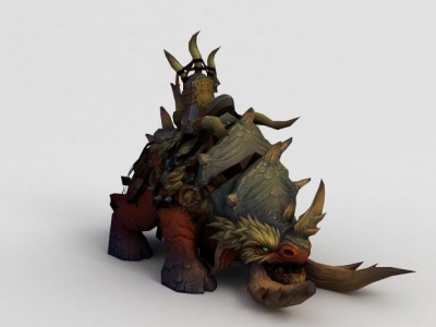 魔兽世界游戏怪兽造型模型3d模型