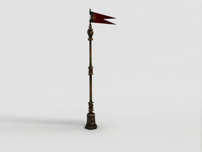 魔兽世界旗帜模型3d模型
