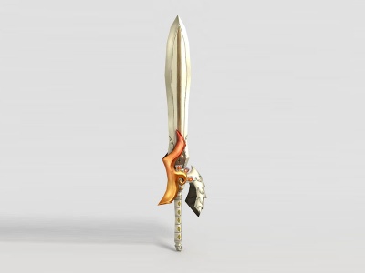 龙之谷武器剑模型3d模型