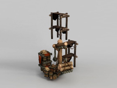 魔兽世界装备凳子模型3d模型