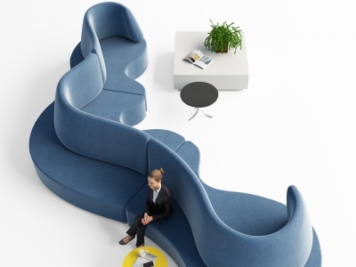 3d室内休闲沙发模型