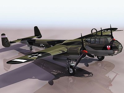 3dDORDO17Z一战德军飞机模型