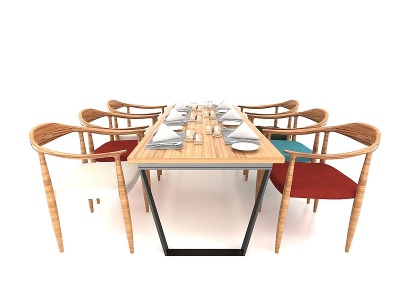 餐桌3d模型