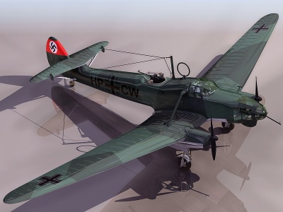 3dFW58B战斗机模型