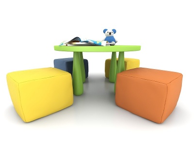 休闲桌模型3d模型