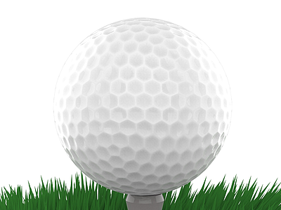 3d高尔夫球模型