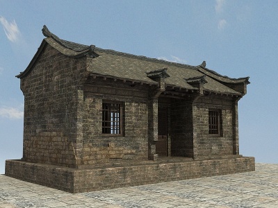 乡村规划正兴中国文化系列3d模型