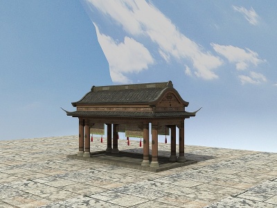 乡村规划正兴中国文化系列3d模型