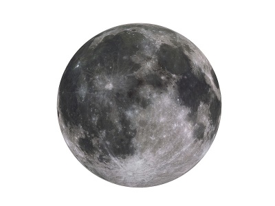 3d月球模型