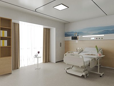 病房3d模型