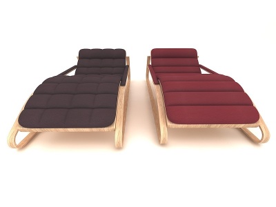3d躺椅休闲椅模型