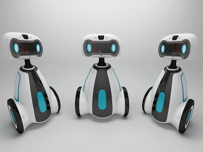 智能机器人3d模型