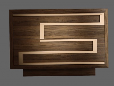 床头柜模型3d模型