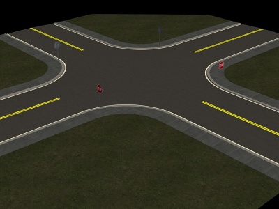 3d公路模型