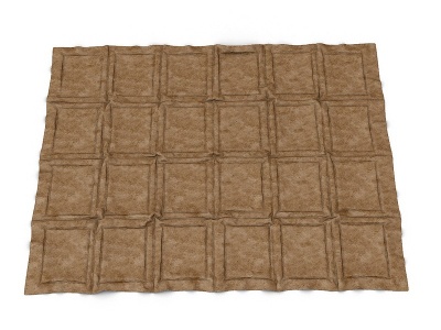 3d现代地毯模型