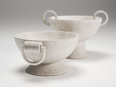 器皿陶罐模型3d模型