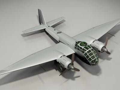 3d飞机模型