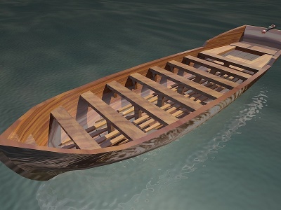 3d海船模型