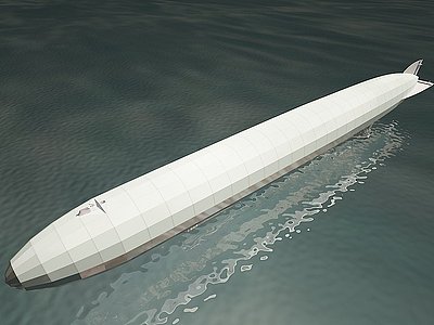 潜水艇模型3d模型